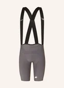 Spodnie rowerowe - Assos Spodenki Kolarskie Equipe R s11 Z Szelkami I Wyściełaną Wkładką grau - miniaturka - grafika 1