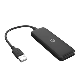 USB (2.0) hub 4-port, DHC-CT110C, czarny, Hewlett-Packard - Huby USB - miniaturka - grafika 3
