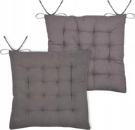 Poduszki na krzesła - Poduszka na krzesło wiązana COLINE, 100% bawełny, 38 x 38 cm - miniaturka - grafika 1