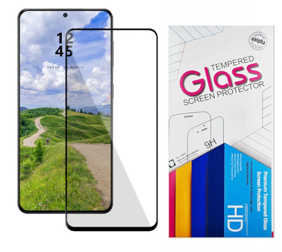 Szkło ochronne do Honor Magic 8 Lite 5G TEMPERED FULL GLUE 5D GLASS