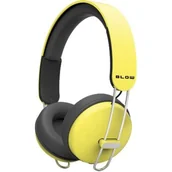 Słuchawki - Blow HDX200 żółte - miniaturka - grafika 1