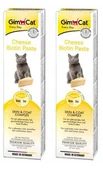 Suplementy i witaminy dla psów - GimCat Pasta z biotyną i serem 2x200g - miniaturka - grafika 1