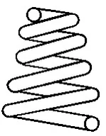 Sprężyny zawieszenia - Sprężyna zawieszenia SACHS 997 031 4813142010 - miniaturka - grafika 1