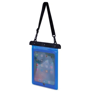 Wodoodporne etui do tabletu PVC - niebieskie - Etui i futerały do telefonów - miniaturka - grafika 1