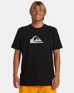 Quiksilver koszulka męska bawełniana z krótkim rękawem czarna - XXL - Koszulki męskie - miniaturka - grafika 1