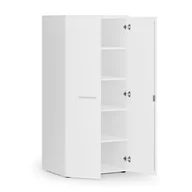Szafy biurowe - Szafa biurowa z drzwiami PRIMO WHITE, 1781 x 800 x 600 mm, biały - miniaturka - grafika 1