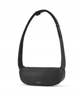 Torebki damskie - Torebka Damska Podłużna Crossbody Na Ramię PUCCINI Czarna BML052M-1 - miniaturka - grafika 1