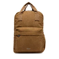 Plecaki - Plecak Roxy C-ROXY-KL-003-08 Brązowy - miniaturka - grafika 1