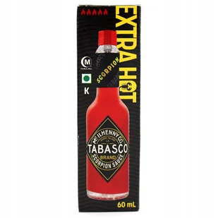 Sos Tabasco Scorpion Bardzo Ostry Sos 60Ml - Majonezy i dressingi - miniaturka - grafika 1