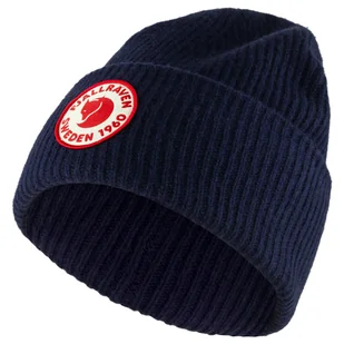 Czapka Fjällräven Övik 1960 Logo Hat Dark Navy - Czapki i chusty sportowe damskie - miniaturka - grafika 1