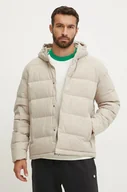 Kurtki męskie - adidas kurtka puchowa Helionic męska kolor beżowy zimowa IZ4702 - miniaturka - grafika 1