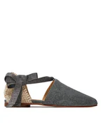 Sandały damskie - Castañer Sandały New Gala/032 023407 Szary - miniaturka - grafika 1