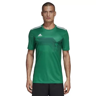 Koszulki sportowe męskie - Adidas, Koszulka męska, Campeon 19 JSY DP6811, zielony, rozmiar S - grafika 1