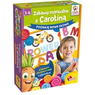 Książki edukacyjne - Carotina Zabawy Manualne Słówka Nowa - miniaturka - grafika 1