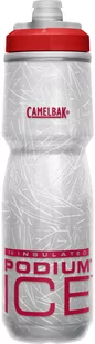 CamelBak CamelBak Podium Ice Bottle 620ml, fiery red  2021 Bidony 8290025 - Shakery i bidony sportowe - miniaturka - grafika 1