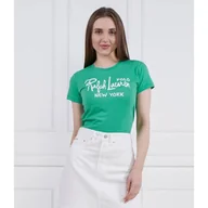 Koszulki i topy damskie - POLO RALPH LAUREN T-shirt Regular Fit - miniaturka - grafika 1
