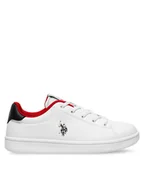 Buty dla chłopców - U.S. Polo Assn. Sneakersy TRACE001 Biały - miniaturka - grafika 1