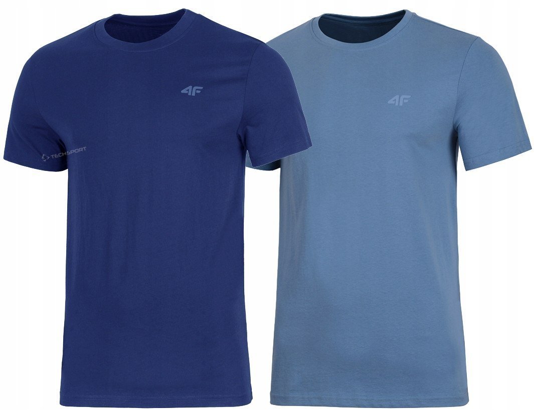 4F ZESTAW 2szt. 2-PAK MÄSKA KOSZULKA T-SHIRT 100% BAWEĹNA / rozm M