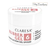Żele do paznokci - Claresa Żel budujący Rubber żel 6 90g - miniaturka - grafika 1