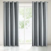 Zasłony - Zasłona na przelotkach SERMA 135X250 srebrny - miniaturka - grafika 1