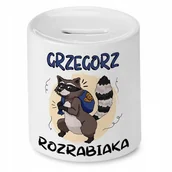 Skarbonki - Skarbonka 330 ml Dla Grzegorza Syna Dziecka z Nadrukiem ze Zdjęciem + Opakowanie na prezent (wzór 01) - miniaturka - grafika 1
