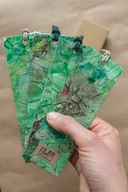 Zakładki do książek - Cztery kojące zmysły sensoryczne zakładki do książki z leśnym motywem - miniaturka - grafika 1