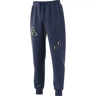 adidas adidas Spodnie chłopięce Jb A Col Pant niebieski Indtec/czarny 152 (11/12 Jahre) FM4833 - Spodnie i spodenki dla chłopców - miniaturka - grafika 1