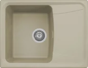 Zlewozmywaki - Zlew PLADOS HARMONY 61.10 SAHARA (szampan 55) (HR615055) - miniaturka - grafika 1