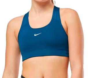Stanik Sportowy Nike Swoosh Dri-Fit BV3636-460 r. M - Biustonosze - miniaturka - grafika 1