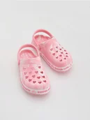 Buty dla dziewczynek - Reserved - Lekkie klapki - pastelowy róż - miniaturka - grafika 1