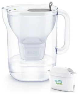 Brita Style XL + 1 filtr MAXTRA PRO Pure Performance szary - Dzbanki filtrujące - miniaturka - grafika 1