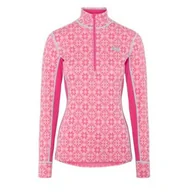 Bluzy sportowe damskie - Bluza damska Kari Traa Rose Half Zip Baselayer Top Rozmiar: L / Kolor: różowy - miniaturka - grafika 1