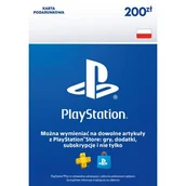 Kody i doładowania cyfrowe - Kod aktywacyjny SONY PlayStation Network 200 zł - miniaturka - grafika 1