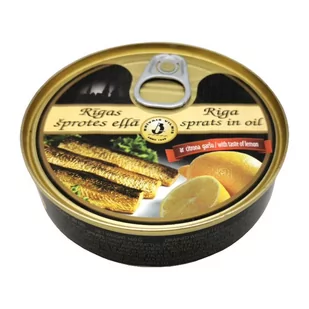 Szproty z cytryną "Brivais Vilnis" 160g - Konserwy i dania rybne - miniaturka - grafika 1