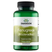 Suplementy naturalne - Swanson - Nasiona Kozieradki, 610mg, 90 kapsułek - miniaturka - grafika 1