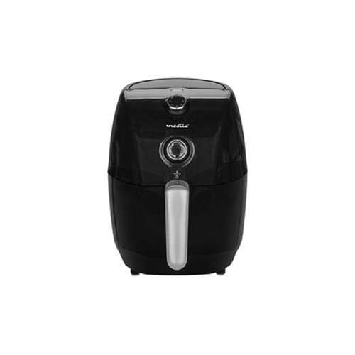 Mestic MA-100 - Frytkownica (Hot air fryer, 1,5 l, Wolnostojący, 900 W, Czarny, Stal nierdzewna, obrotowy,