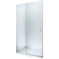 Ścianki i drzwi prysznicowe - Mexen Roma drzwi prysznicowe uchylne 115 cm, transparent, chrom - 854-115-000-01-00 - miniaturka - grafika 1