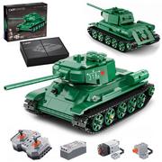 Klocki - Cada Klocki konstrukcyjne czołg T-34 Medium Tank RC 722 elementów - miniaturka - grafika 1
