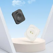 Ładowarki do telefonów - Hoco Ładowarka Indukcyjna Apple Watch 2,5 W USB-C 1,2 m ABS + PC - miniaturka - grafika 1