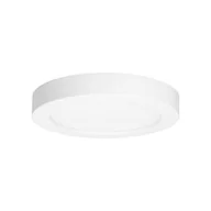 Lampy sufitowe - CITY LED 24W, oprawa downlight, natynkowa, okrągła, 1900lm, 3000K, biała, wbudowany zasilacz LED - miniaturka - grafika 1