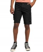 Spodenki męskie - Szorty Lee Wyoming Cargo Short 112333740 L75AVX01 Black W 32 - miniaturka - grafika 1