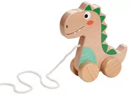 Zabawki interaktywne dla dzieci - Lelin Dinozaur na sznurku do ciągnięcia L10266 - miniaturka - grafika 1