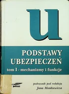 Ekonomia - Podstawy ubezpieczeń Tom I - miniaturka - grafika 1