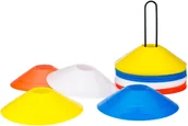 Piłka nożna - Avento Stożki treningowe 4-color Lite Speed Get Go x40 45PF-UNI - miniaturka - grafika 1