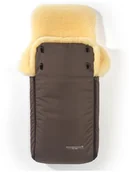 Akcesoria do wózków - Hofbrucker Śpiworek "Luxus" w kolorze brązowym - 95 x 34 cm - miniaturka - grafika 1