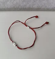 Bransoletki - REGULOWANA BORDOWA KABAŁA BRANSOLETKA ZNAK NIESKOŃCZONOŚCI STAL - miniaturka - grafika 1