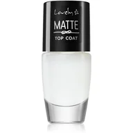 Lakiery do paznokci - Lovely Lovely Matte Top Coat bezbarwny top do paznokci 8ml - miniaturka - grafika 1