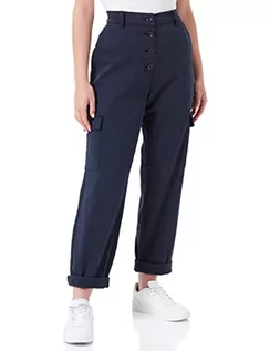 Spodnie damskie - Comma CI CI Damskie spodnie rekreacyjne, 5996 Navy, 42 2110627 - grafika 1