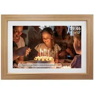 Ramki cyfrowe do zdjęć - DENVER Frameo 15.6" PFF-1543LW Jasno-brązowy - miniaturka - grafika 1