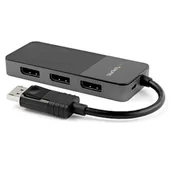 Rozgałęźniki - StarTech MST14DP123DP rozgałęziacz telewizyjny DisplayPort 3x DisplayPort - miniaturka - grafika 1